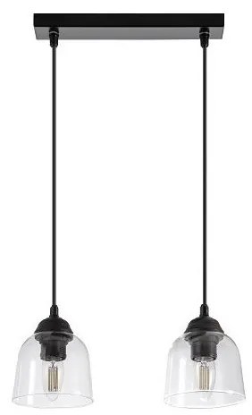 Luster na lanku 2xE27/60W/230V