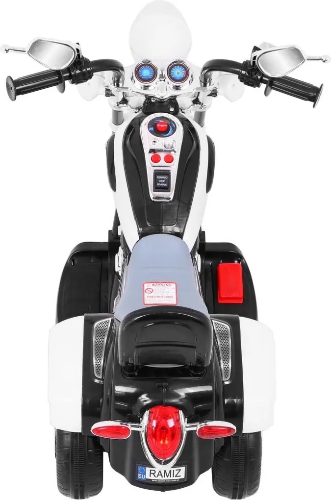 Ramiz Chopper NightBike Biela