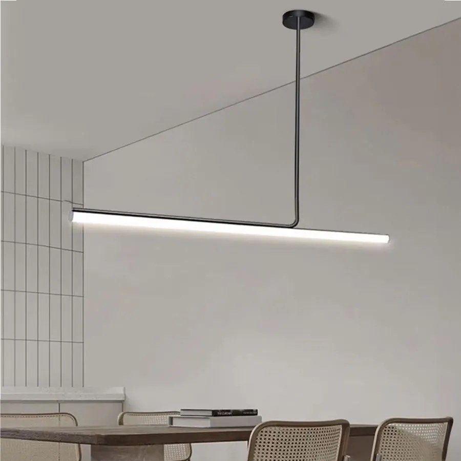 Toolight Toolight, LED stropné svietidlo 120cm, 14W, APP1659-CP, čierna, OSW-06990