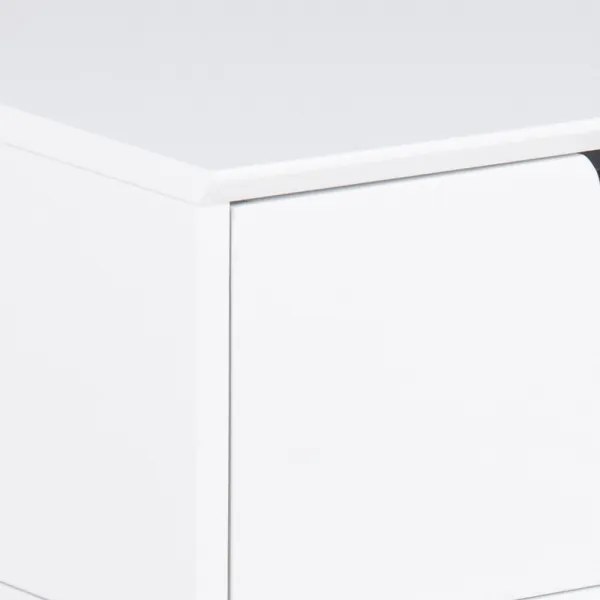 Nočný stolík CARLY biely