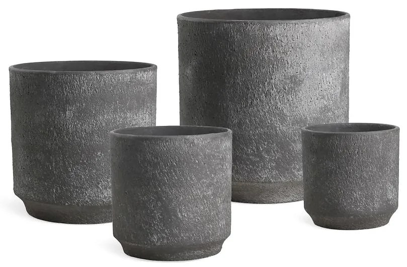 Kvetináč M101891 sivý  37x37h