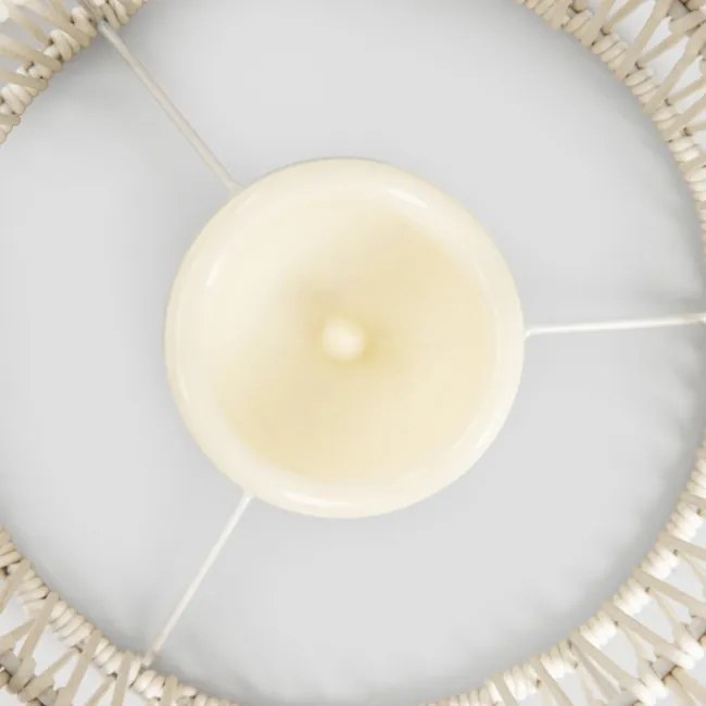 Lampáš MODERN HAMPTONS s LED sviečkou biely 741982