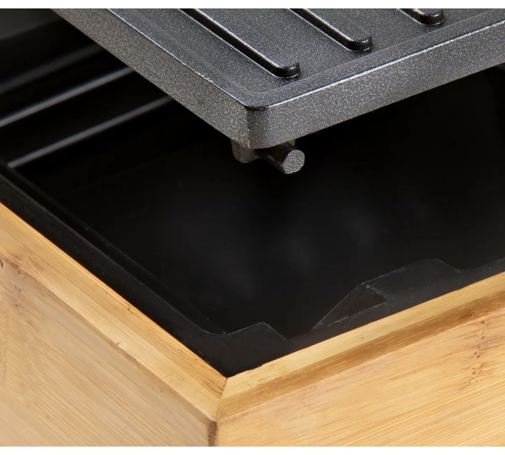 DOMO DO9270G stolný elektrický gril Plancha BambooStyle, M