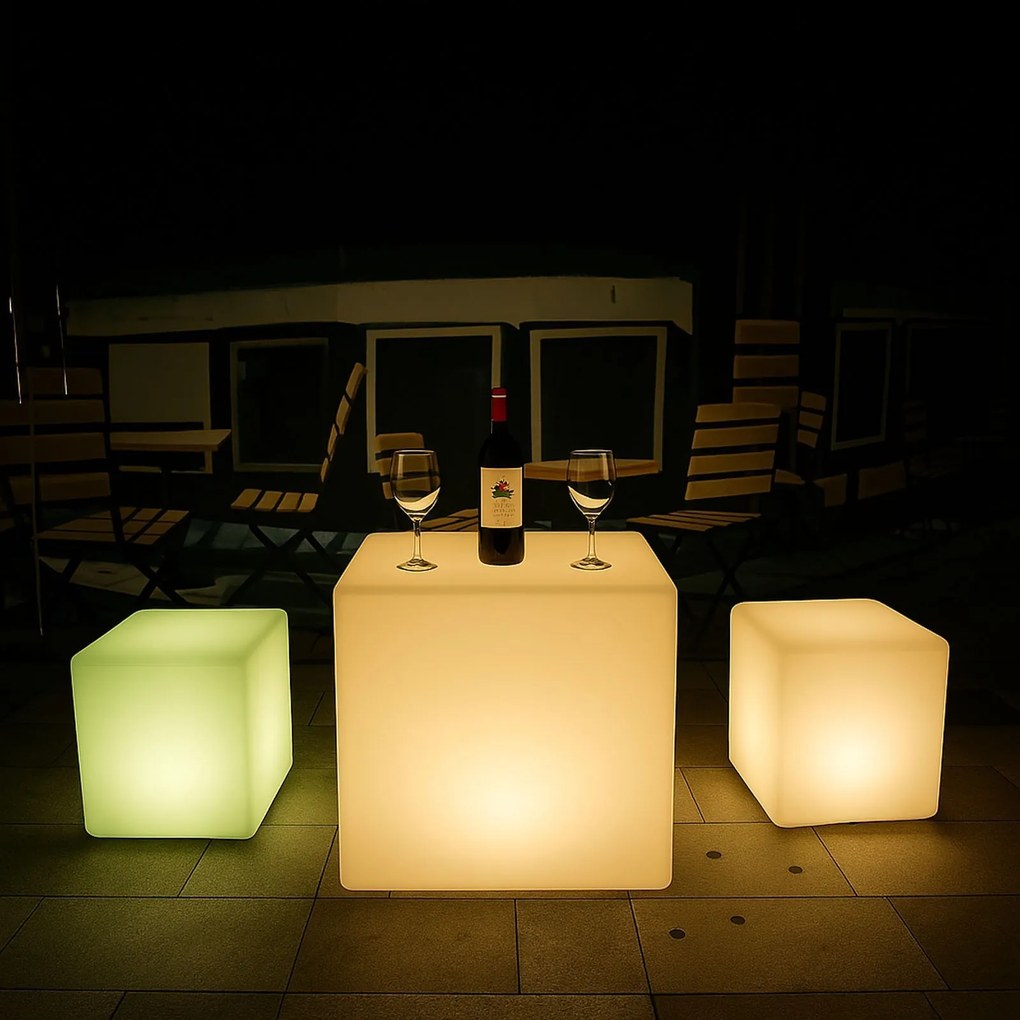 Svietiaca LED guľa 50 cm