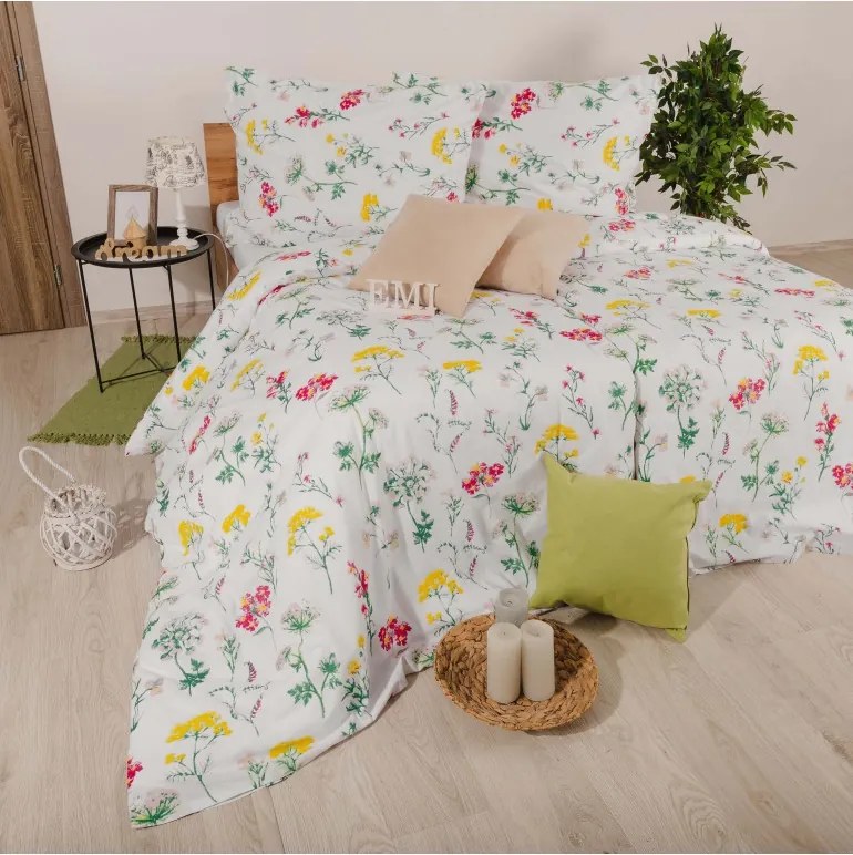 Obliečky bavlnené Luiza EMI, Predĺžený set jednolôžko obsahuje 1x 140x220 + 1x 70x90