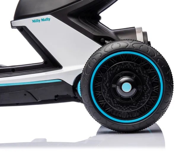 Elektrický skúter City biely