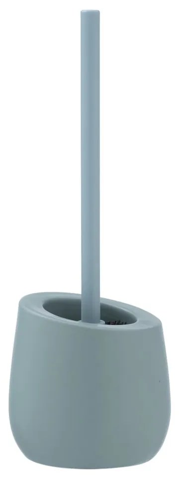 Keramická toaletná kefa Wenko Badi Blue-Grey
