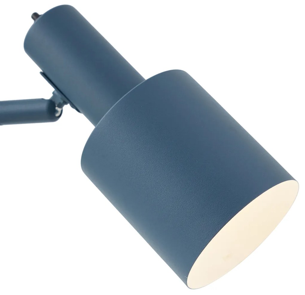 Moderná stolná lampa modrá - Stijn