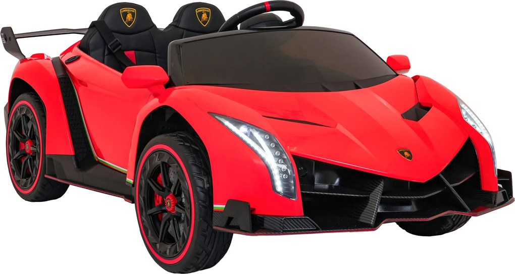 Ramiz Lamborghini Veneno Červené vozidlo
