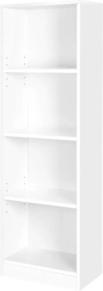 SONGMICS Knihovna LBC104W, biela