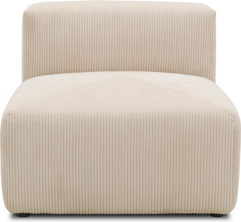 XXXLutz DIEL POHOVKY, textil, krémová MID.YOU - Sedačky - 001776018405