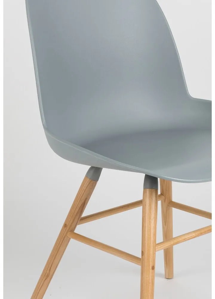 Svetlosivé jedálenské stoličky v súprave 2 ks Albert – Zuiver