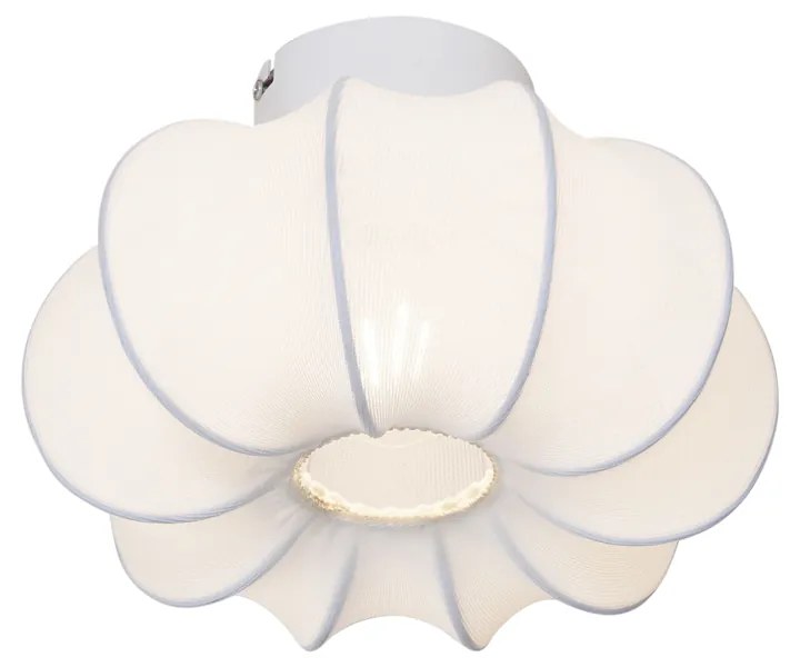 Stropná Lampa Japandi Biela 27cm - Plu Asyesha