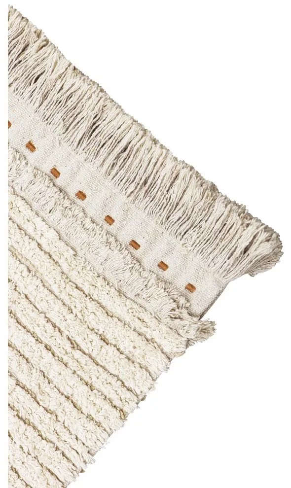 Béžový bavlnený koberec 140x200 cm Duetto Sage – Lorena Canals