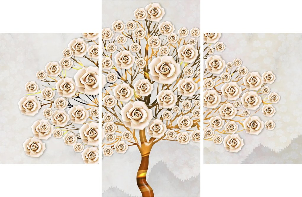 Obraz kvetinového stromu (90x60 cm)