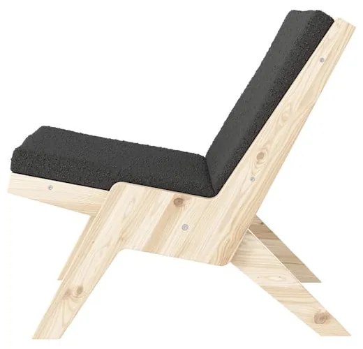 Tmavosivé kreslo Sway – Karup Design