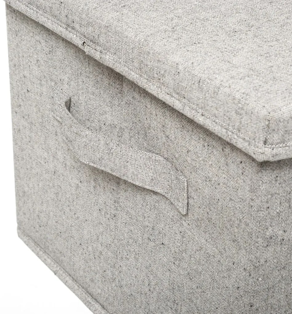 Úložný box Orga, 31x25x50 cm, sivá