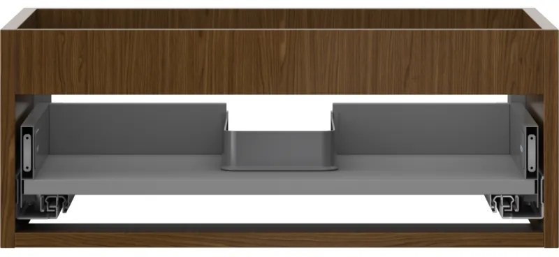 Mexen Box-A, závesná skrinka 60 cm, 1 zásuvka, orech, 91AX0-0600-235-1-86