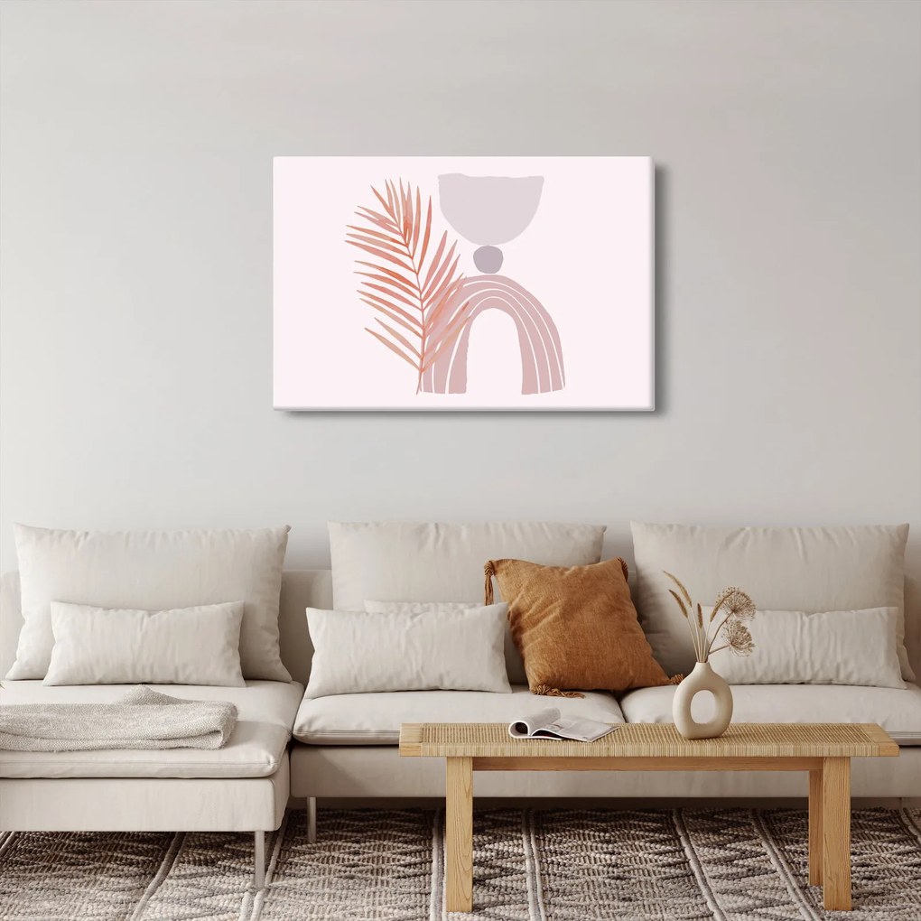 Obraz - Fialový minimalizmus N⁰1 (90x60 cm)
