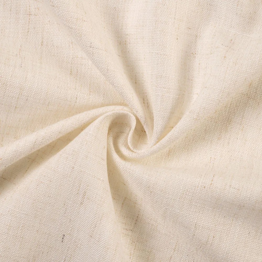 Biante Dekoračný štvorcový obrus PM-128 Prírodná režná 130x130 cm