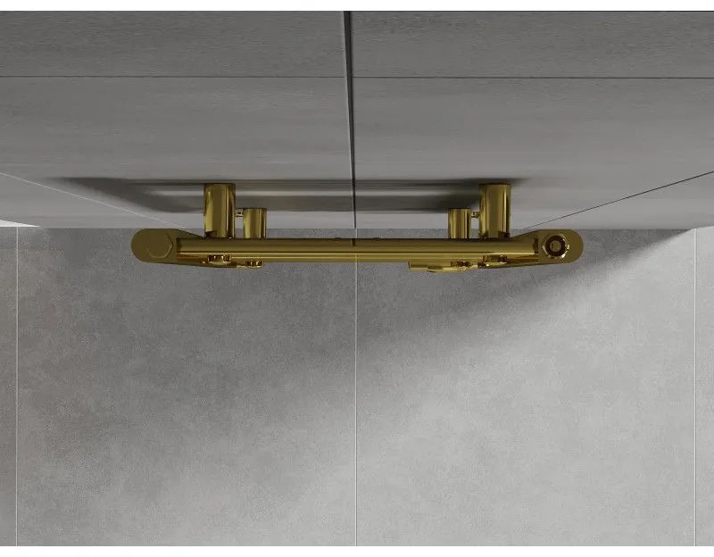 Mexen Hades, vykurovacie teleso 800x400 mm, 249 W, zlatá lesklá, W104-0800-400-00-50