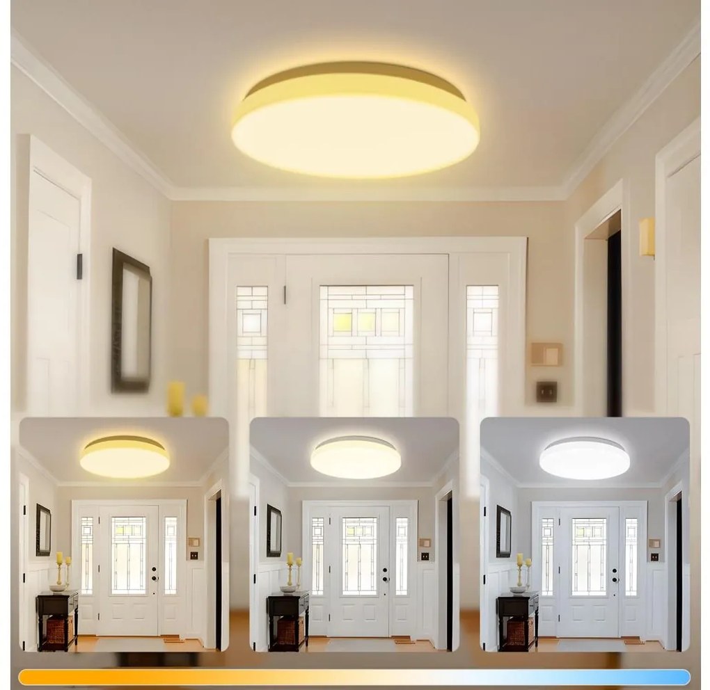 Brilagi - LED stropné svietidlo MILKY WAY LED/24W/230V 3000/4000/6500K priemer 38 cm