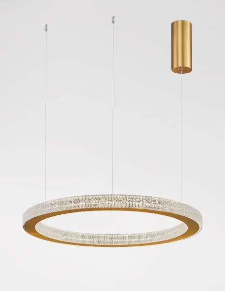 LED luster Fiore 60 zlaté