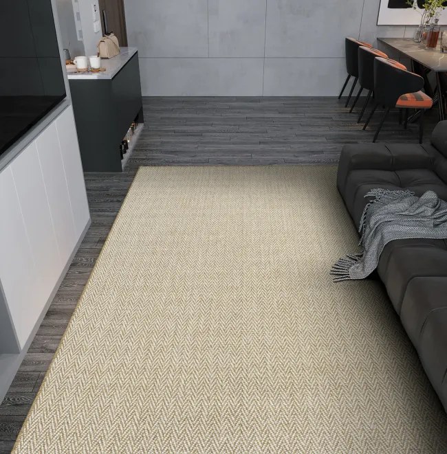 Koberec ELLA ST033A krémový / béžový