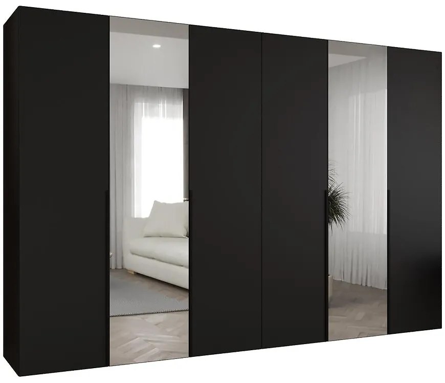 Skriňa Alicante II 300 čierna