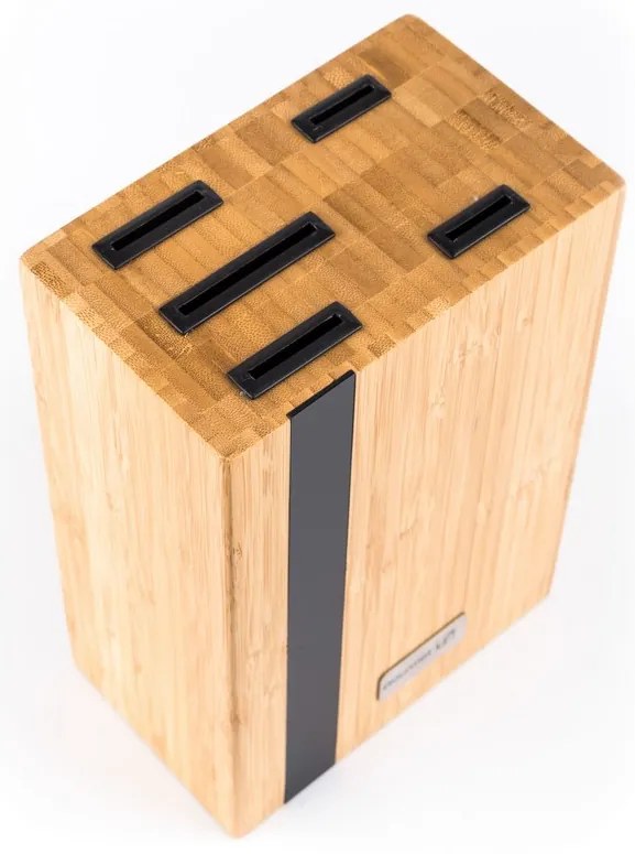 Sada nožov G21 Gourmet Rustic 5 ks + bambusový blok 6002237
