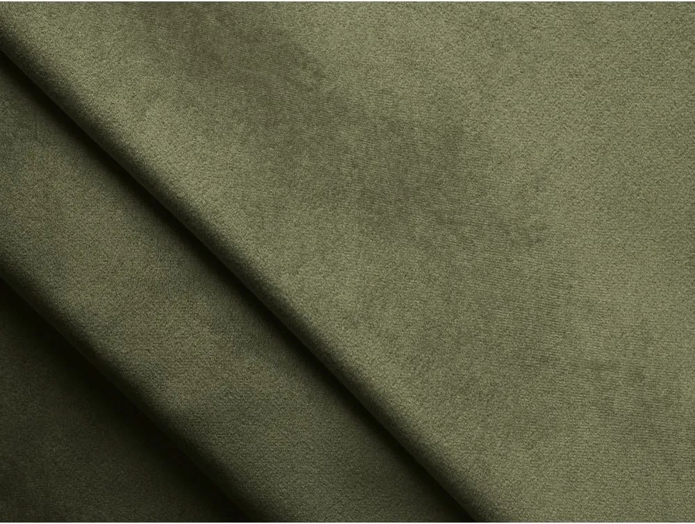 Svetlozelený zamatový modul pohovky Lokua – Makamii