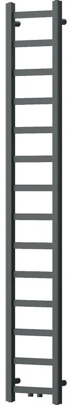 Mexen Bolt, vykurovacie teleso 1800 x 300 mm, 351 W, spodné a stredové, antracitová, W126-1800-300-00-66