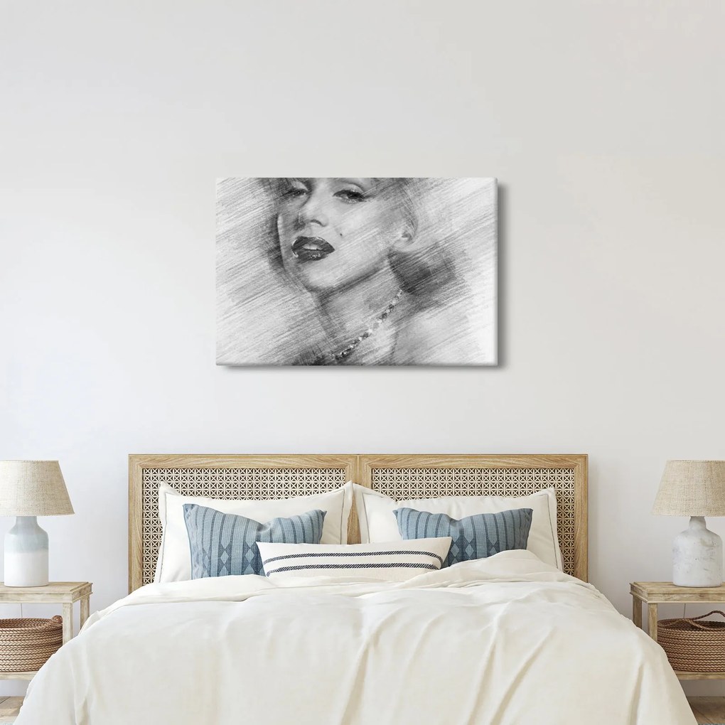 Obraz - Portrén Merilyn Monroe (90x60 cm)