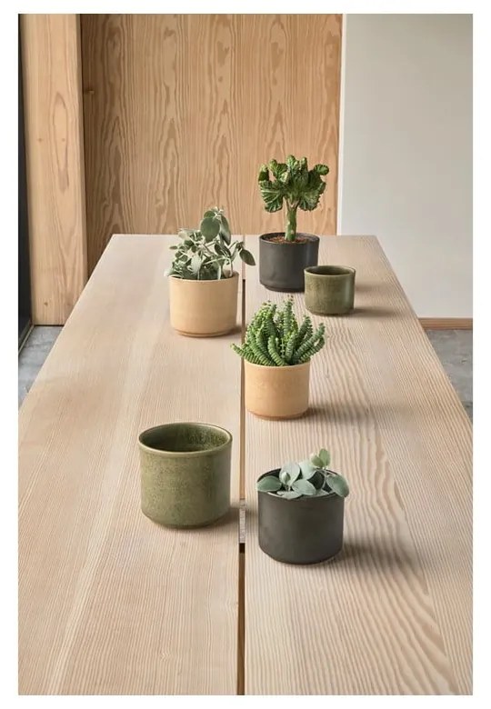 Kameninový obal na kvetináč ø 17 cm Leer – Villa Collection