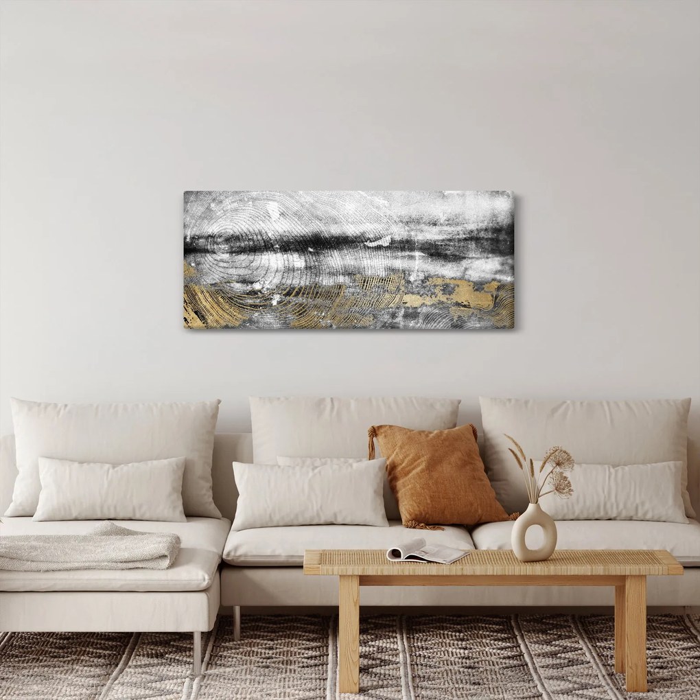 Obraz - Abstrakcia (120x50 cm)