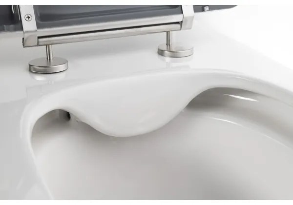 Sapho - bezbariérové kombinované WC, biela