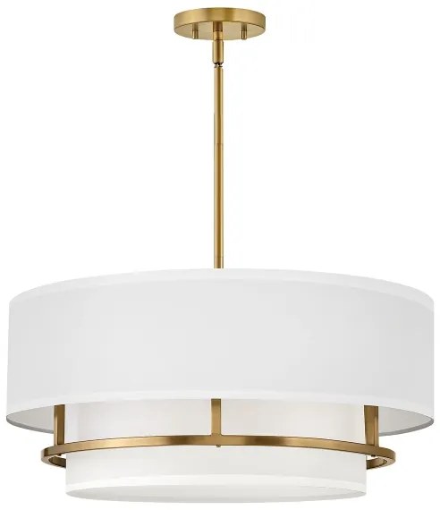 Hinkley HK-GRAHAM-L-LCB - Luster na tyči GRAHAM 4xE14/40W/230V