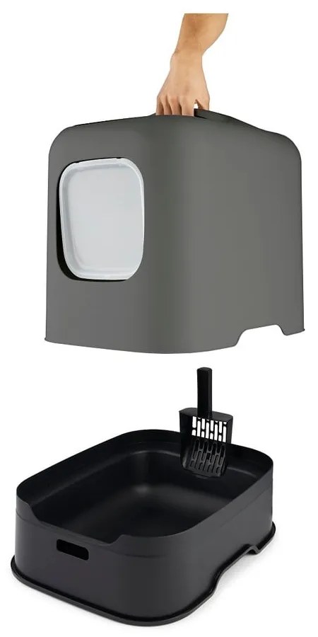 Mačacia toaleta 40x51 cm Biala - Rotho