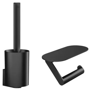 Hansgrohe WallStoris sada doplnkov vo farbe matná čierna 27 969 670