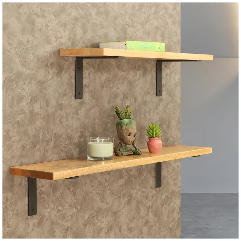 Polica na stenu s konzolou Lada 125 cm MANGO