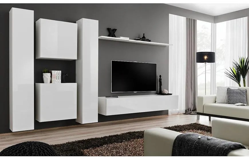 Obývacia stena Switch VI Biely