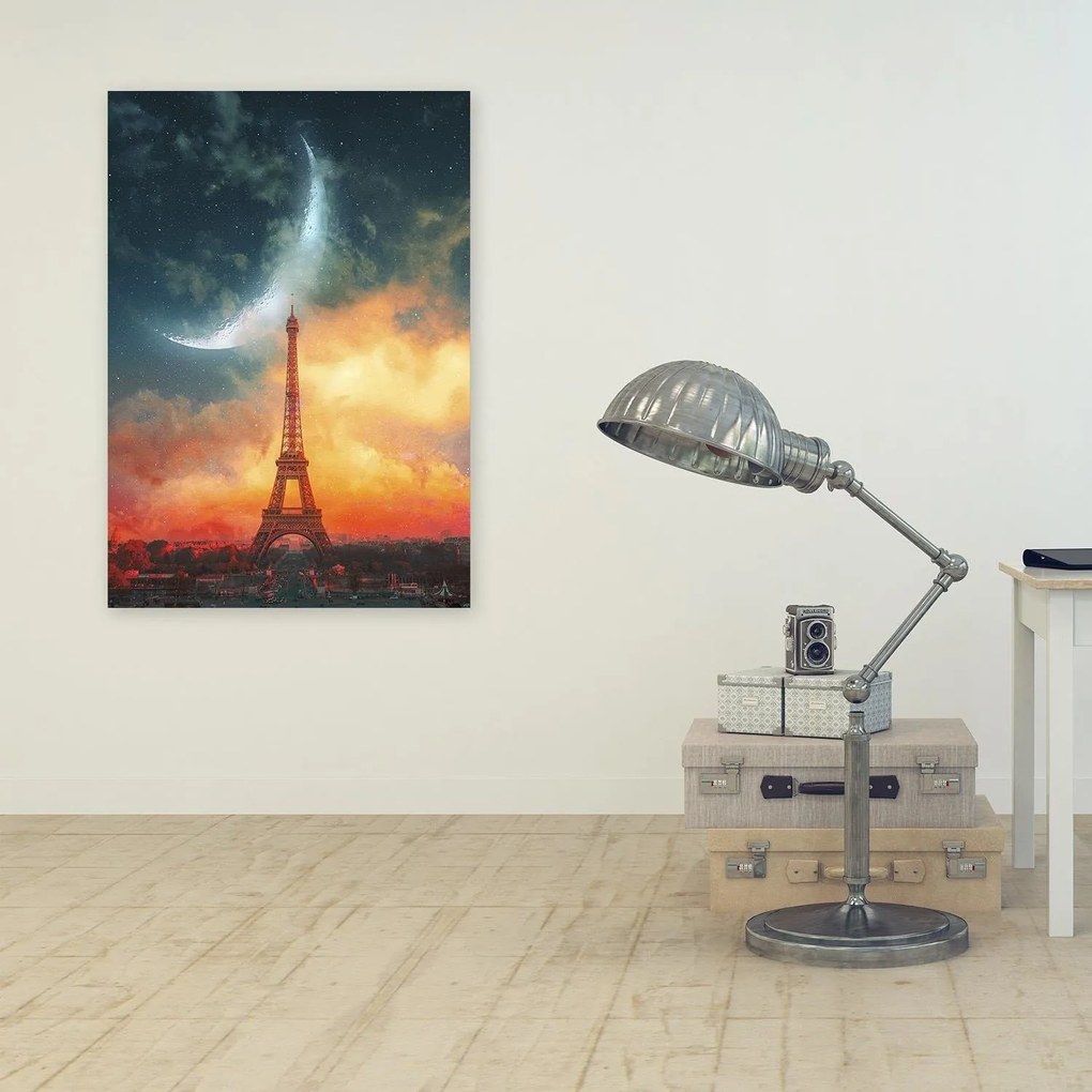 Gario Obraz na plátne Noc v Paríži - Rokibul Hasan Rozmery: 40 x 60 cm