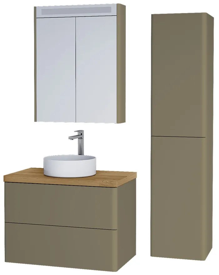 Mereo, Mereo Siena, kúpeľňová skrinka 60 cm, multicolor - RAL lesk, MER-CN490SzzzzL