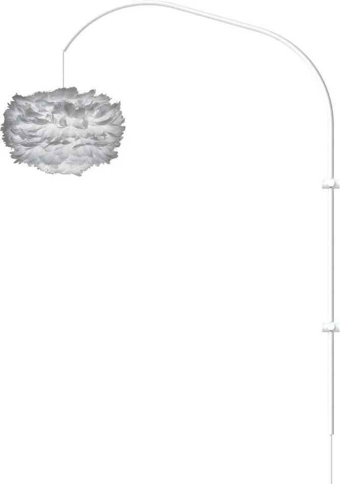 Biela kovová lampová noha 123 cm Willow – UMAGE