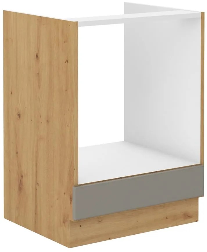 Kuchynská skrinka Stilo claygrey/artisan 60dg bb