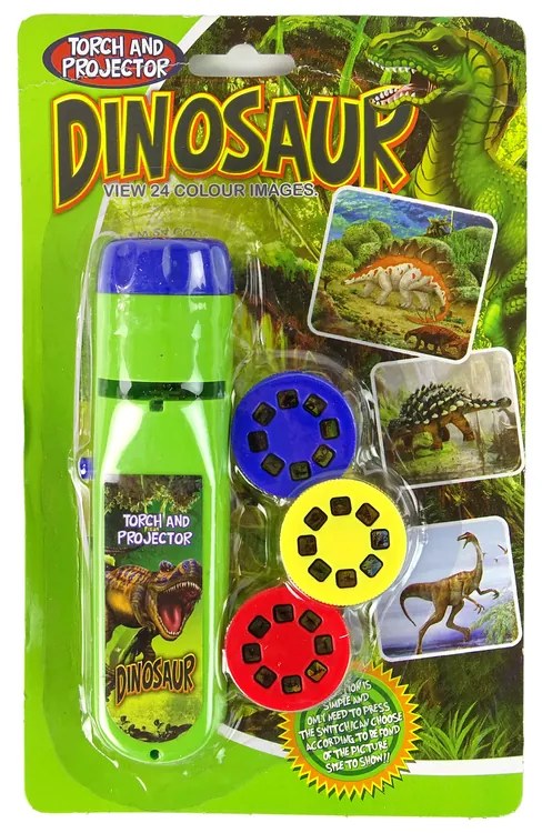 LEAN TOYS Projektor – dinosaury