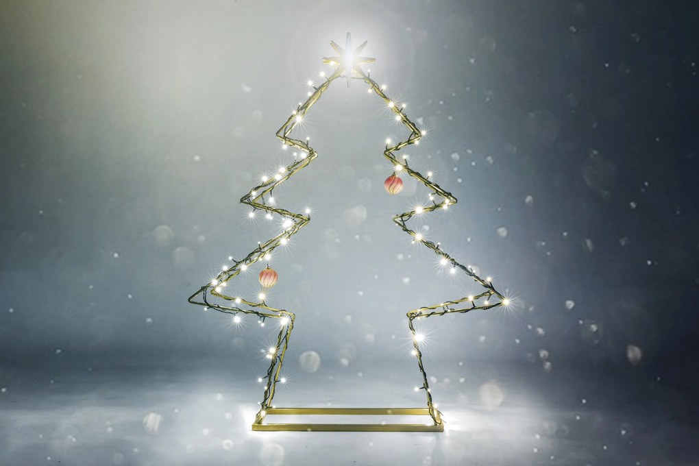 Kovový stromeček Multi Farba: čierna T113-CERNA