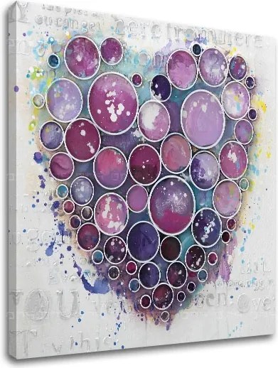 Obraz na plátne SRDCE 1 dielny XOBCHZH4250E1