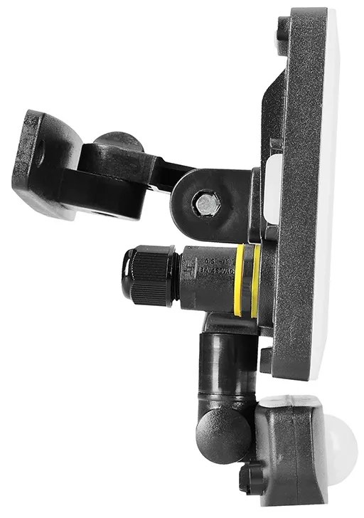 SOLIGHT LED reflektor Quick so sensorom, 20W, 1700lm, 4000K, IP65, čierny
