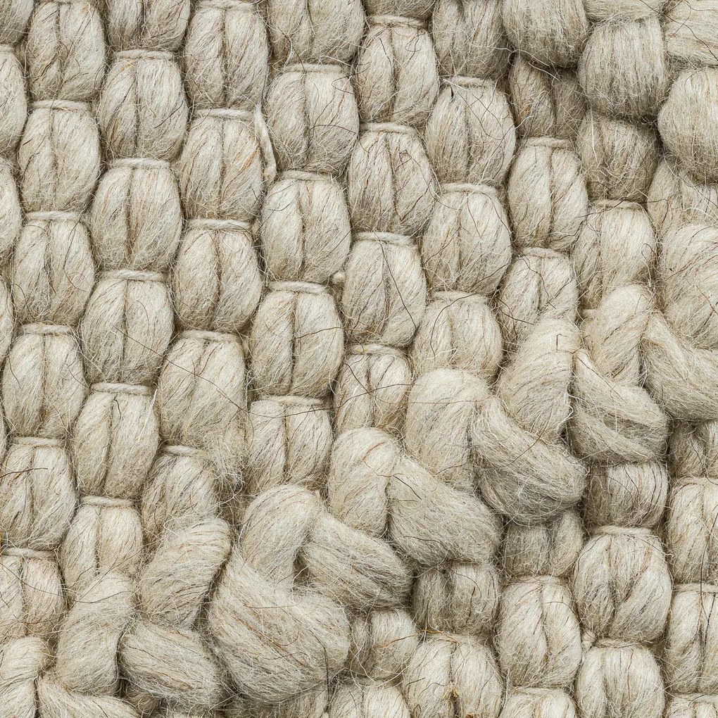 Dywany Łuszczów, Kusový koberec Tahar 99001B cream, 120x180, biela, obývacia izba